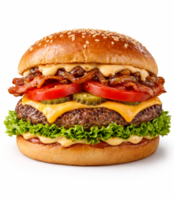 Max Burger Bacon & Cheese