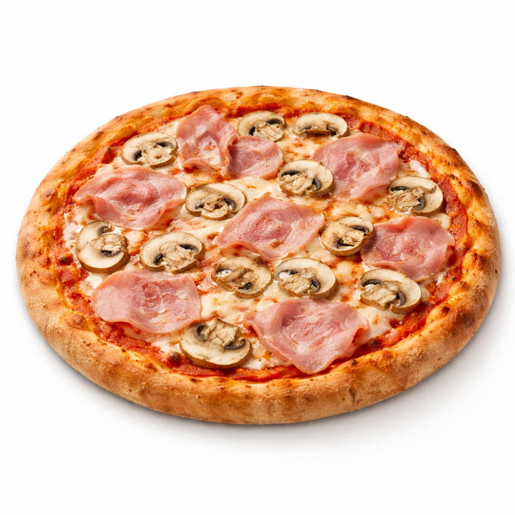 Pizza Prosciutto e Funghi