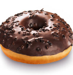 Black Crumble Donut